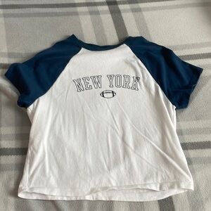 Abercrombie and fitch women’s baseball tee